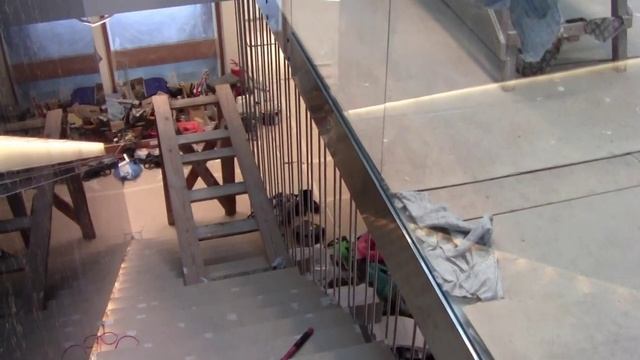 Стеклянное ограждение