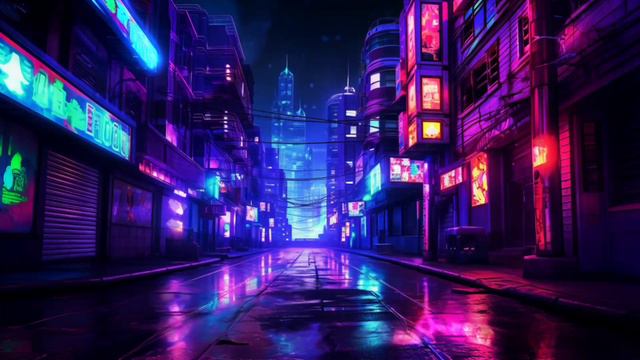 Urban city cyberpunk soundscape mix Sci-fi meditation synthwave /dark Music/Bladerunner смотреть онлайн