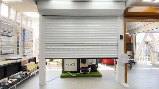 Жалюзи-роллета Alutech Prestige, размер - 2560х2597. Шоурум "Профбезопасность", Сочи. смотреть онлайн