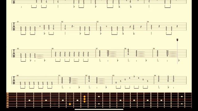 【RAINBOW】Band Score「I Surrender 」Ritchie Blackmore/Guiter Score！
