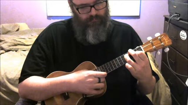 The Beatles - Day Tripper ukulele cover смотреть онлайн