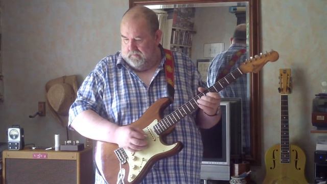 Soul Blues in G - 1962 Fender Stratocaster - Barber Direct Drive - Lazy J J20 смотреть онлайн