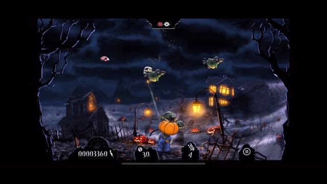Shoot The Zombirds Halloween zombie pumpkinhead Jack Skellington Gameplay Walkthrough iOS Episode 2 смотреть онлайн