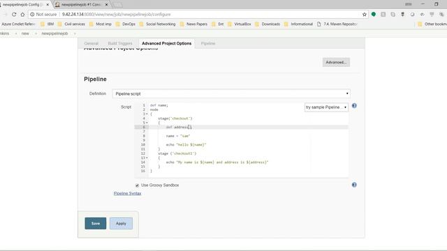 Jenkins : Variables and Methods (Pipeline As Code) Part 2 смотреть онлайн