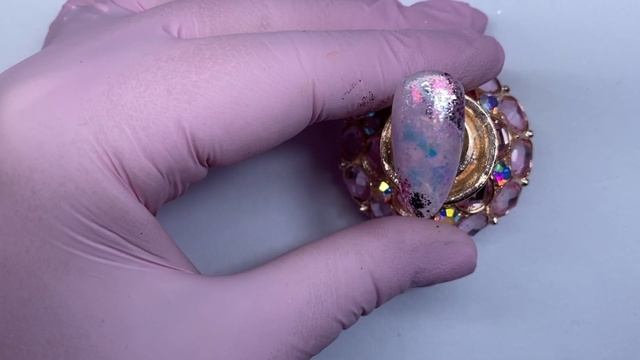 NAIL ART: ROSE QUARTZ / OPAL NAIL DESIGN смотреть онлайн