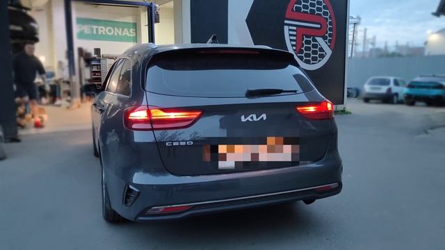 Kia Ceed tuned exhaust system смотреть онлайн
