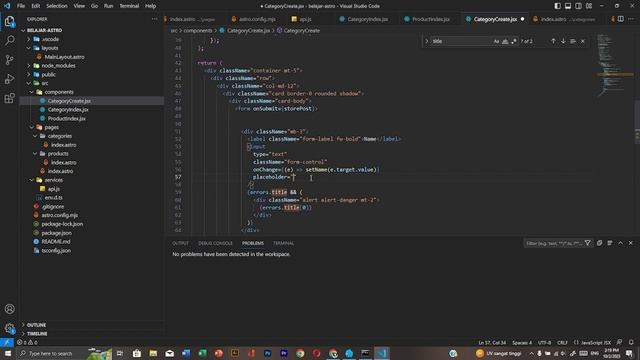 Belajar Astro + ReactJS + Laravel API CRUD смотреть онлайн
