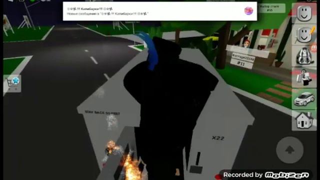 Роблокс. Почему я квадратный? Сергей вместе с Машей делают обзор на новую тачку. смотреть онлайн