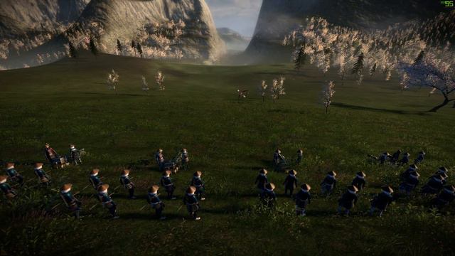 Shogun 2 - 40 Fire Projecting Mangonels vs. 20,000 Katana Samurai смотреть онлайн