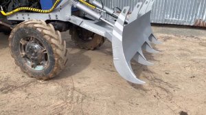 Лесные грабли ЛГ-1,8 для уборки лесосек на трактор МТЗ-82 Леспромресурс г. Киров