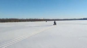 Скаут сафари 3 (трайк) по первому снегу.