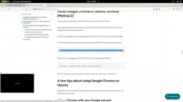 Как установить браузер Google Chrome на Linux Ubuntu через терминал!