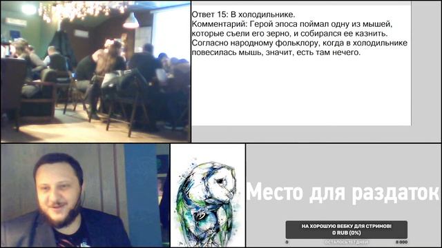 Внесезонная незачётная новогодняя игра ЧГК в г. Шахты.