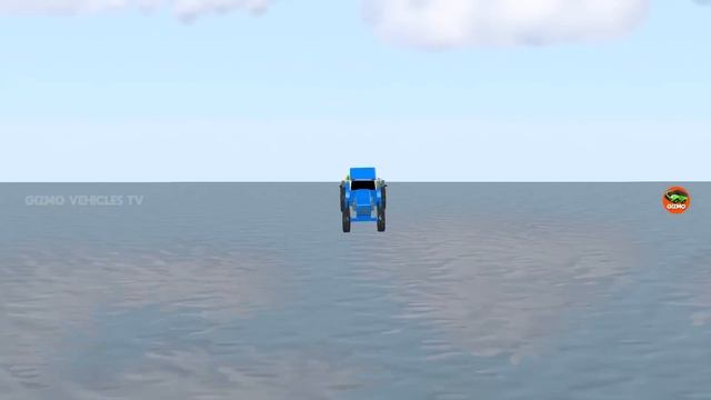 Mystery Ball Game With JCB Tractor Truck Fire Truck Police Car Choose The Right Door With JCB Game смотреть онлайн