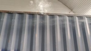 как сделать проемы под окна. морской контейнер 40 футов. окна ПВХ.