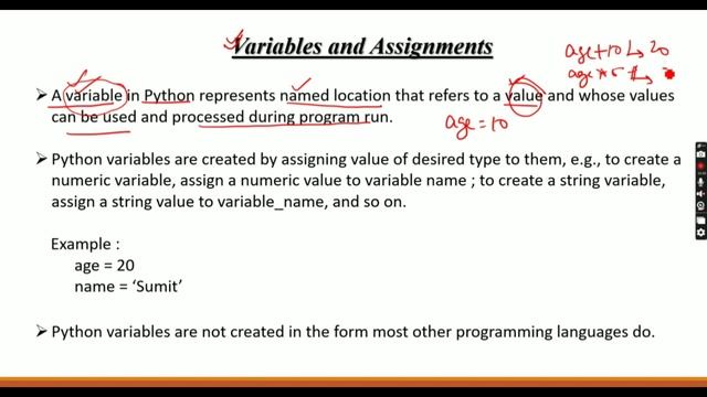 Python#03 || Variable and Assignment || AI course || Concept of variable in python смотреть онлайн
