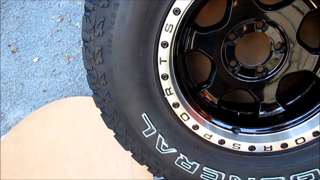General grabber AT2 tires on a Jeep Wrangler смотреть онлайн
