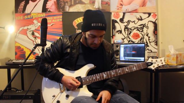 How to play ‘Fear Of The Dark’ by Iron Maiden Guitar Solo Lesson w/tabs смотреть онлайн