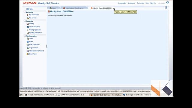 Oracle Identity Manage OIM - Gestión de contraseñas смотреть онлайн