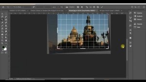 Как вырезать и выровнять изображение в Photoshop