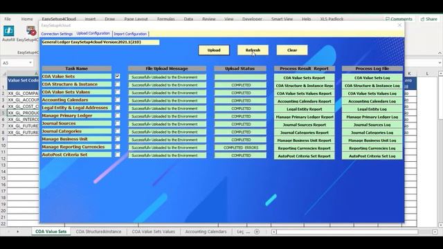 GL COA Value Set смотреть онлайн