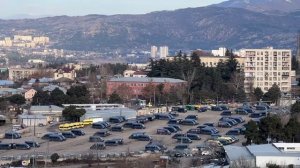 Тбилиси. Вид на Глдани и его окрестности со стороны Згвисубани, то есть ТЭВЗа.