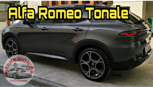Alfa Romeo Tonale 2023 г.в.(интерьер и экстерьер). Обзор Итальянского автомобиля.