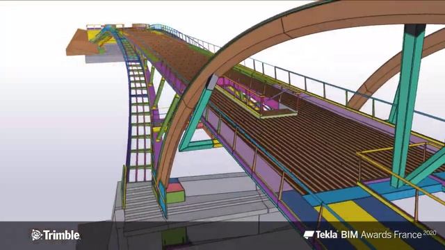 Tekla BIM Awards France 2020 : VIRY - Passerelle François Coty смотреть онлайн