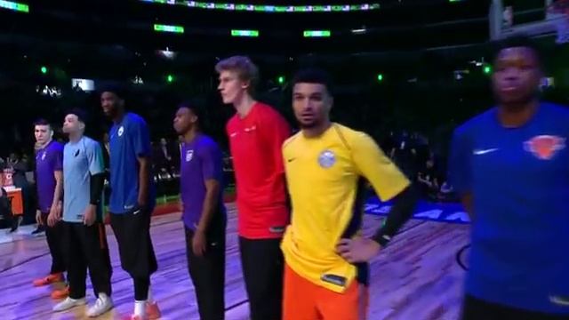 2018 Rising Stars Game Player Introductions: USA vs World | Presented by Mtn Dew Kickstart смотреть онлайн