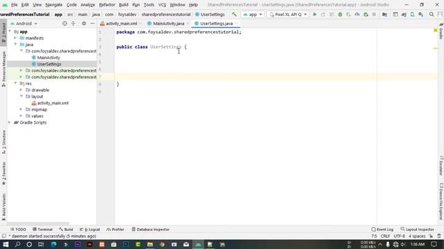 Save Settings in Shared Preferences Android Studio Bangla Tutorial смотреть онлайн