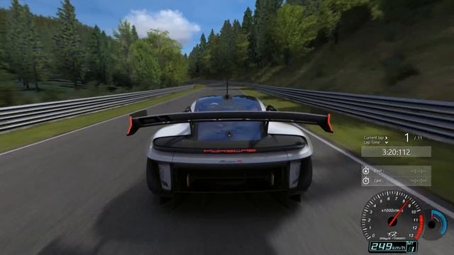 Porsche Mission R Nurburgring Nordschleife Testing | Assetto Corsa смотреть онлайн