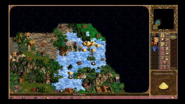 Heroes 3 [Dreamland XL - Путешествие Тазара] - #1 Разведываем родные Болота смотреть онлайн