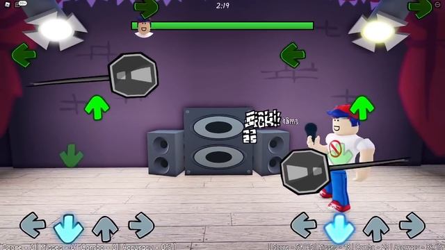 Roblox Friday Night Funkin BUT 21 KEYBIND смотреть онлайн