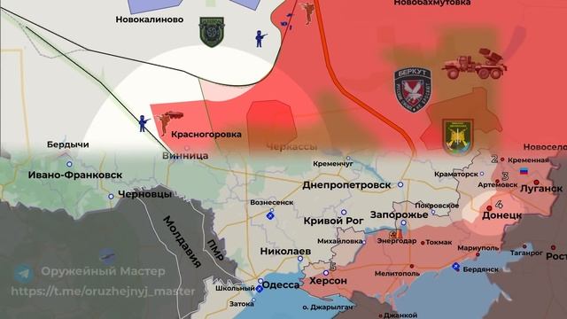 Обстановка в урочище Маньковка и на Авдеевском направлении. На 23.10.2023 г. смотреть онлайн