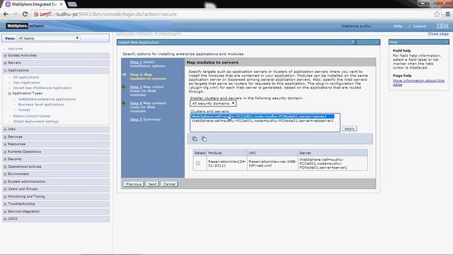 deploying applications in WebSphere Application Server v 8 5 on windows (WebSphere Jungle) смотреть онлайн