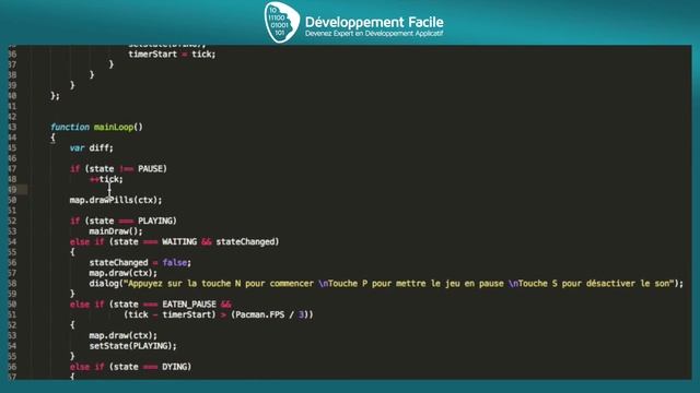 Créez le jeu pacman avec HTML5 JavaScript en programmation orientée objet partie 1 смотреть онлайн