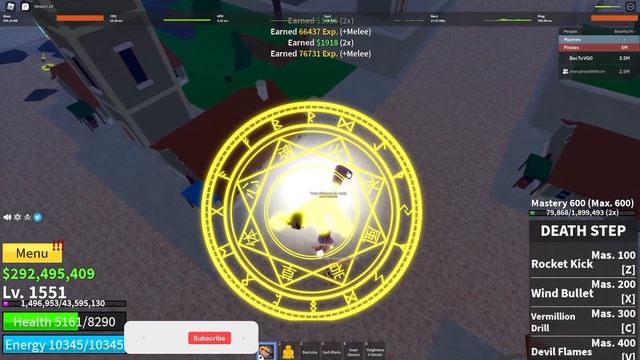 Roblox - Thức Tỉnh Trái Human Buddha Biến Thành Khổng Lồ Xuống Biển Không Mất Máu | Blox Fruits смотреть онлайн