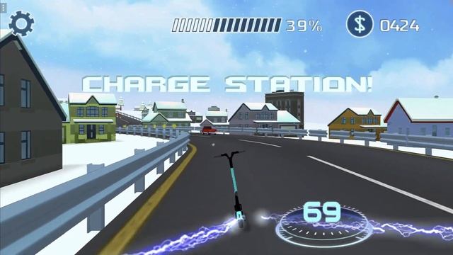 The Super Cool E Scooter Game - GamePlay Walkthrough смотреть онлайн