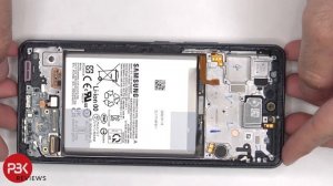 Samsung Galaxy A53 5G ремонт полный разбор, снять дисплей, аккумулятор.