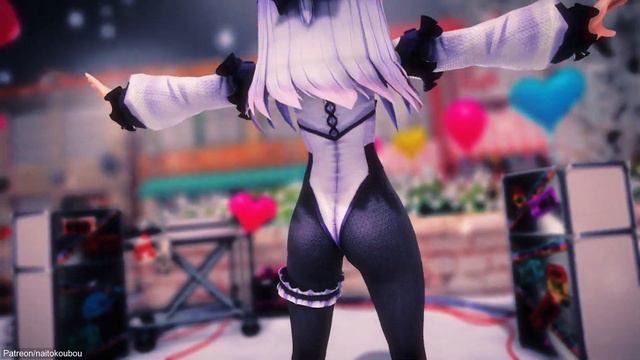 【MMD 】スノウエルフのお嬢様 メランコリック