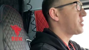 КАМАЗ после сменщика ! Снова заблудился в Питере )))