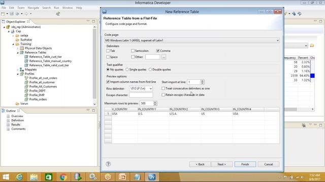 03. Informatica data quality reference tables and rules by Sudhakarreddy смотреть онлайн