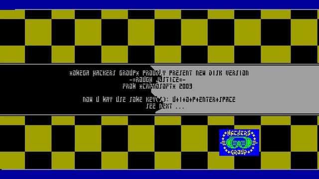 Rough Justice Crack Intro - Omega Hackers Group [#zx spectrum] смотреть онлайн