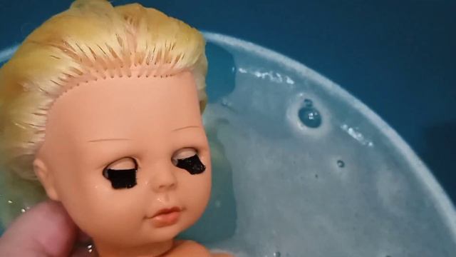 Новая находка. кукла ГДР VEB Plaho Steinach. Новая жизнь старых кукол. смотреть онлайн