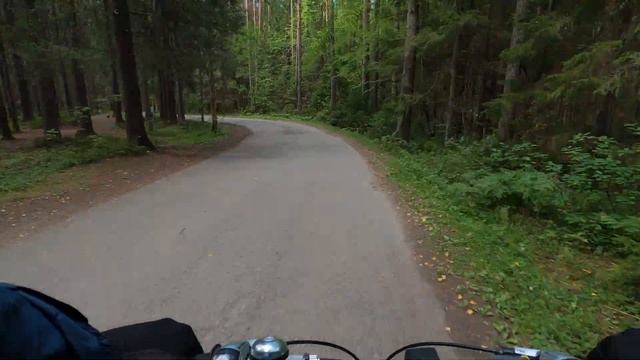 Велосипедные маршруты СПб и ЛО. Маршрут №1 смотреть онлайн