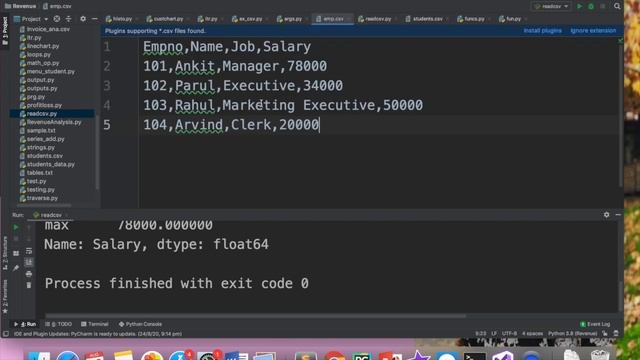 Importing / Reading Data from CSV File to DataFrame in Python. Class XII I.P. Revised Syllabus смотреть онлайн