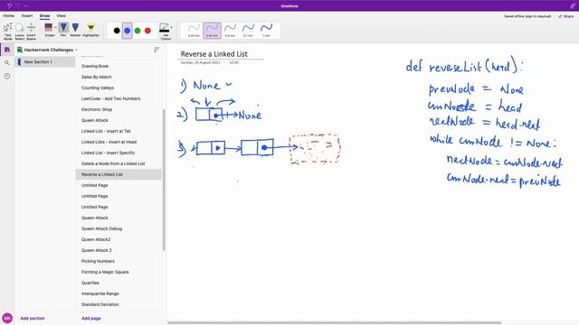 Reverse a Linked List HackerRank Solution Coded in Python - Google/Amazon/Facebook Interview смотреть онлайн