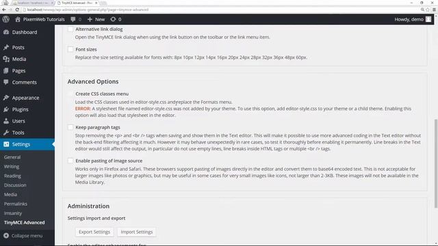 TinyMCE Advanced WordPress Plugin смотреть онлайн