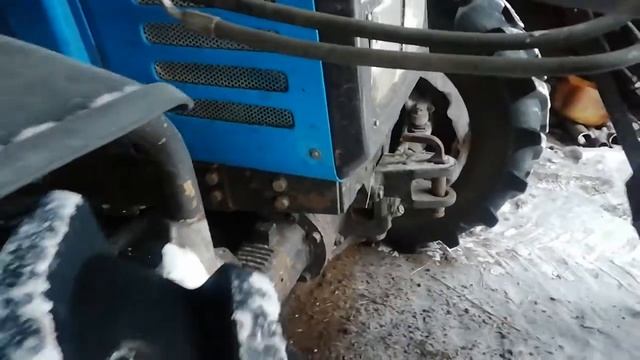 МТЗ при минус - 35 заводим легко. лайфхак. ?. хоккейная шайба. ответ в конце. смотреть онлайн