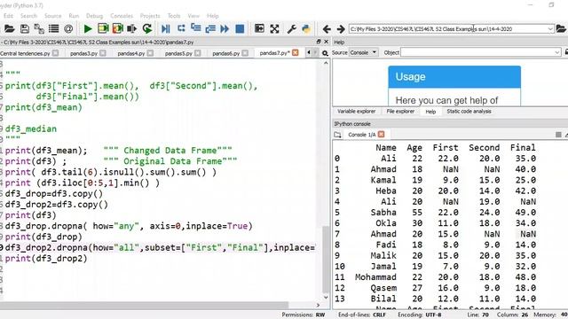 Python Dropna ffill and bfill for dealing with missing data 1 смотреть онлайн